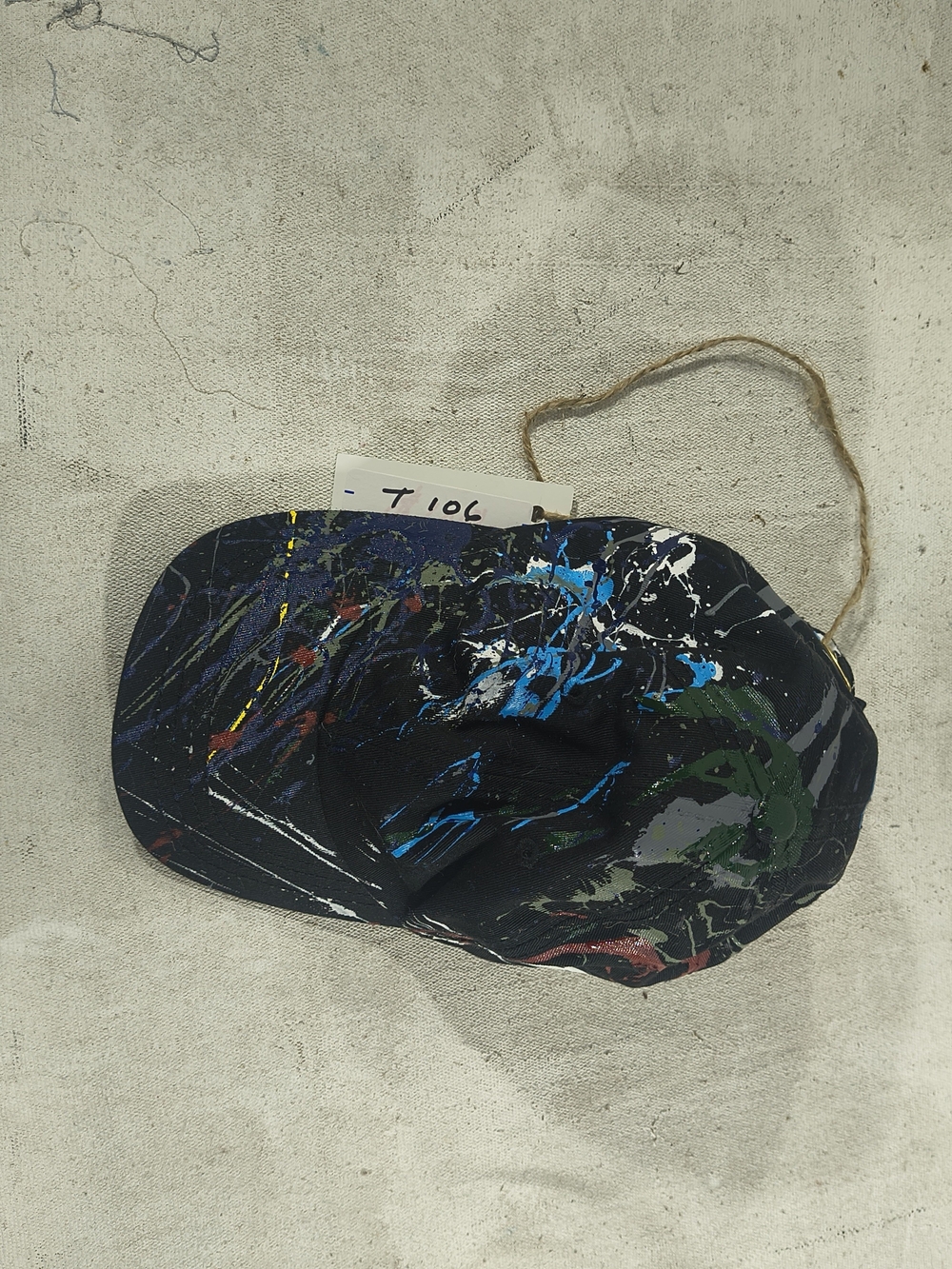 Timothy Designs T106 Men's Black Adjustable Cap W/Unique Street Wear Design